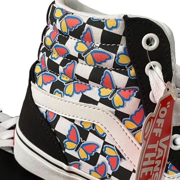Vans Shoes - VANS - NEW IN BOX —. BUTTERFLY CHECKERBOARD MULTI COLOR  1 VN0A5KY6JBW STYLE S2